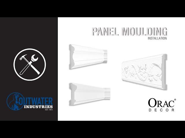 ORAC Decor®:  Panel Moulding Installation