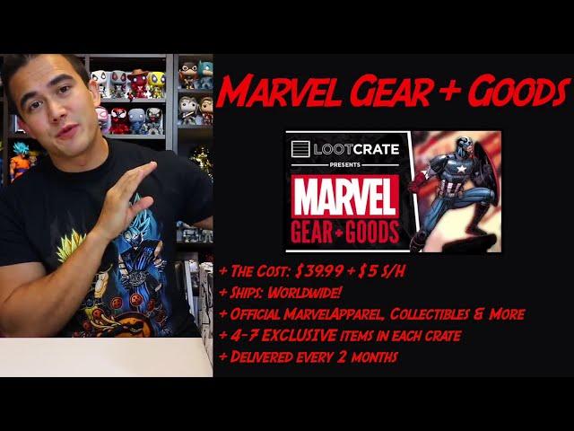 Marvel Gear + Goods *Cosmic Party* Unboxing! | June 2017