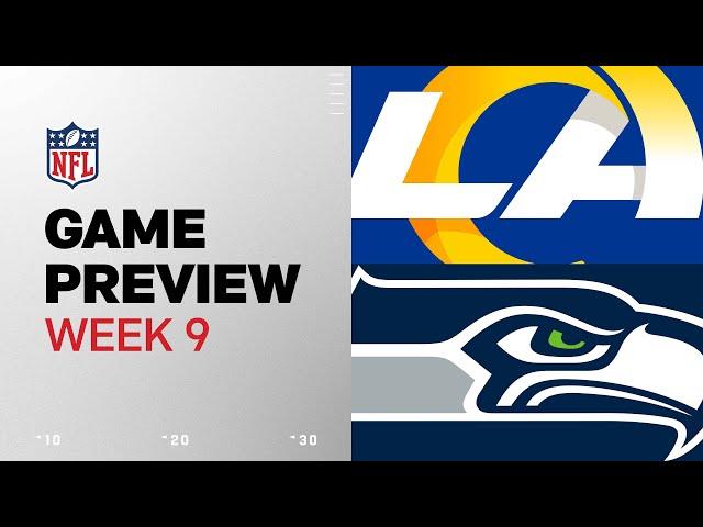 Los Angeles Rams vs. Seattle Seahawks | 2024 Week 9 Game Preview