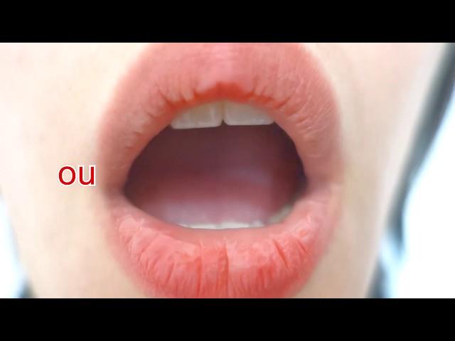 Chinese alphabet - Mandarin Pinyin Pronunciation demonstration of all finals for beginner