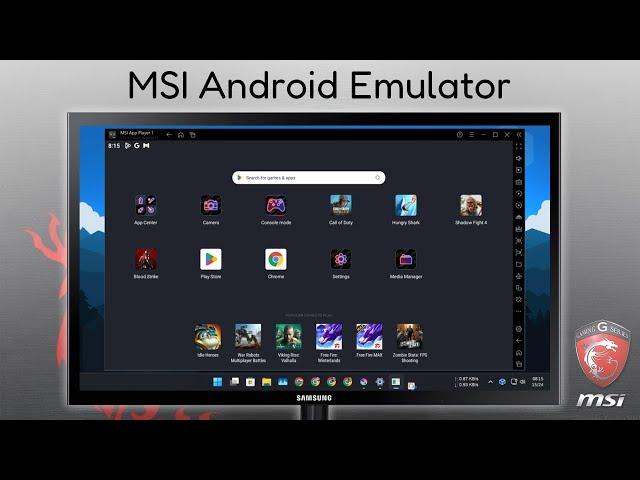 MSI Android Emulator for PC, Better than BlueStacks?