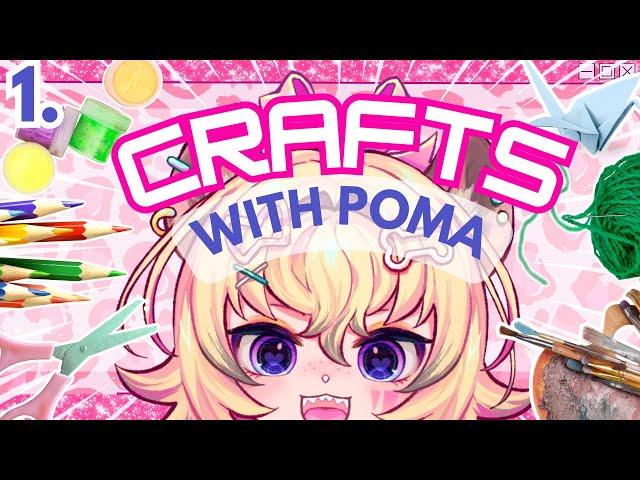 【Crafting】LET'S MAKE LEAF DISHES!【 Poma Pon | V4Mirai | ENVtuber 】