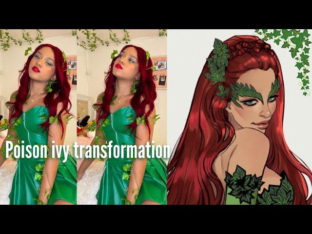 *Poison Ivy Halloween Transformation*