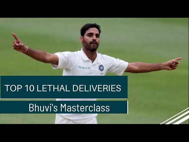 Top 10 Deliveries by Bhuvneshwar Kumar | Masterclass in Swing Bowling