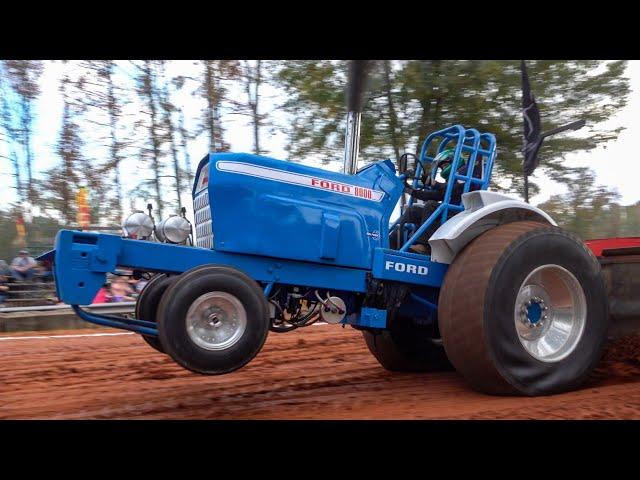 Pro Farm Tractor Pulling Diesels In Dark Corners 2024 (friday) white Plains Georgia.