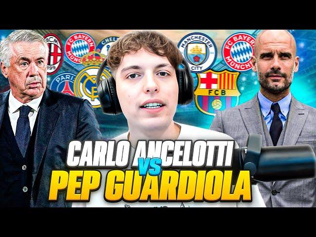 CARLO ANCELOTTI vs. PEP GUARDIOLA - ¿QUIEN ES MEJOR?