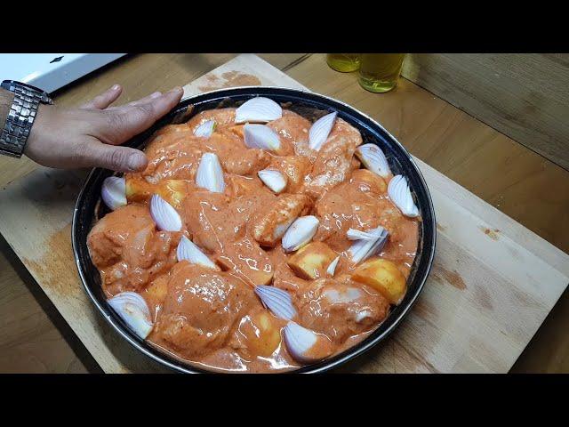 Whole Chicken Shredding and Baked Chicken with Gravy Recipe / Get It from the Master Recipe