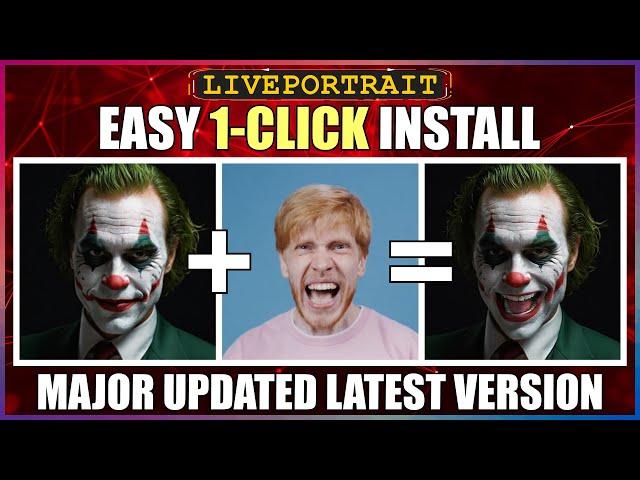 Install LivePortrait in 1-Click - Quick & Easy Method for Windows Web UI