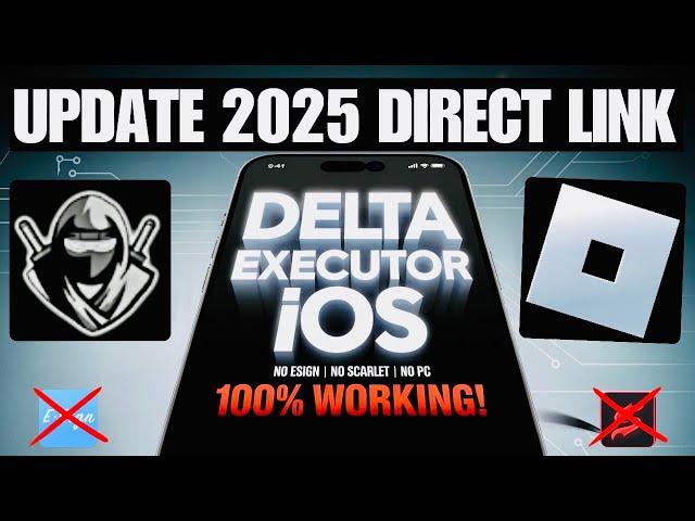 [Updated 2025] Download & Install Delta Executor for Roblox on iOS |Best Roblox Executor For iPhone