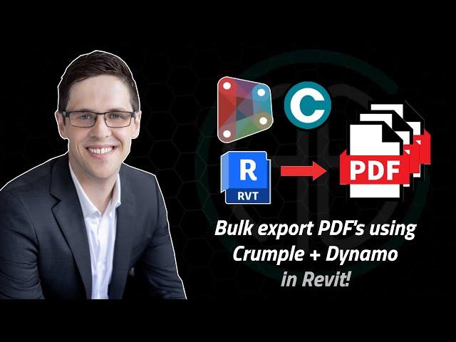 Bulk export sheets to PDF using Dynamo + Crumple for Revit!