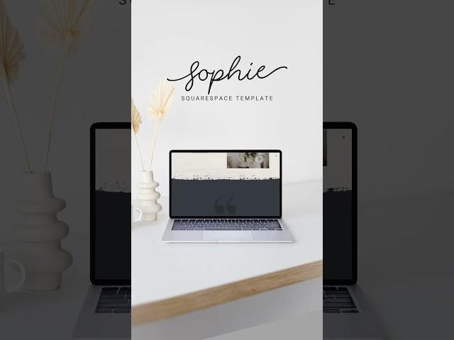 Sophie Squarespace Template