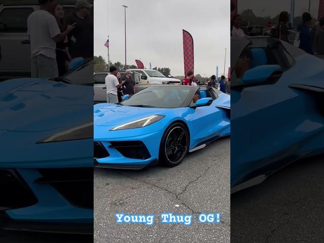 YOUNG THUG POPS PULLED UP! #subscribe #like #comment