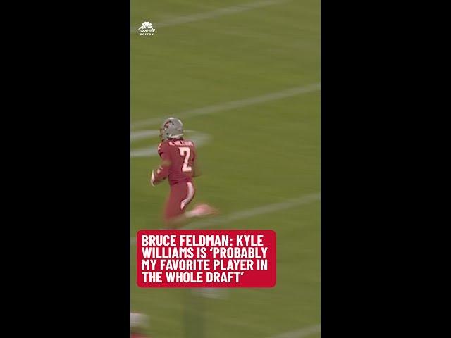 Athletic reporter shares insight into what makes new Pats' WR Kyle Williams special #shorts