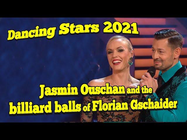 Dancing Stars 2021 Jasmin Ouschan and the pool balls of Florian Gschaider