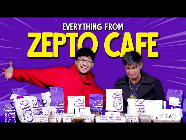 Eating Everything From Zepto Cafe | Ok Tested