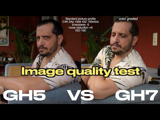 GH7 VS GH5 Image quality test!