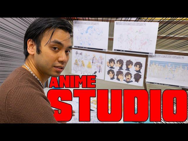 I went to a Real Anime Studio in Japan