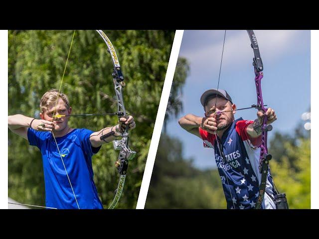 Leo Petterson v Ryan Davis – barebow men semifinal 1 | Birmingham 2022 World Games