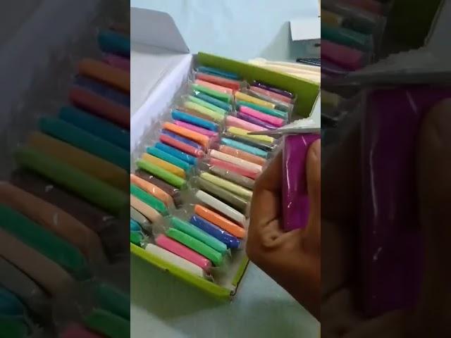 Oytra 50 colours polymer clay unboxing #unboxing #shorts #polymerclay