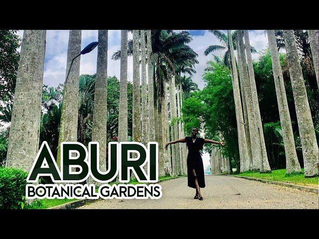 Full Tour of The BEAUTIFUL ABURI BOTANICAL GARDENS in Eastern Region Ghana