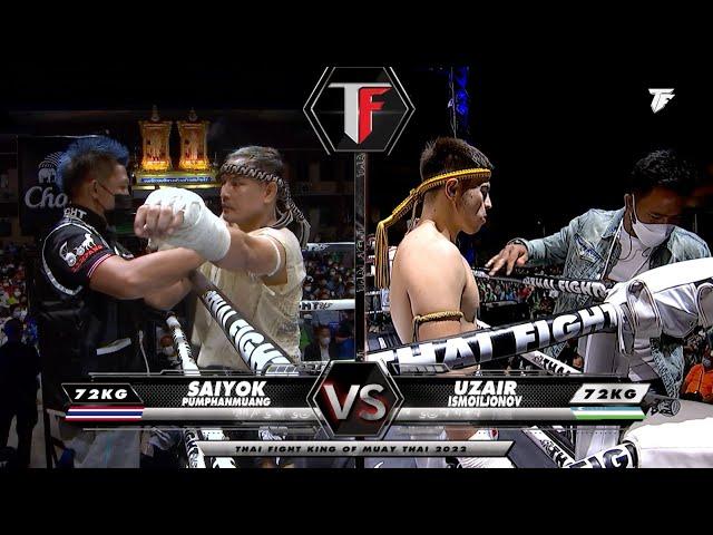 Saiyok Pumphanmuang VS Uzair Ismoiljonov | THAI FIGHT Kard Chuek Nakornsawan