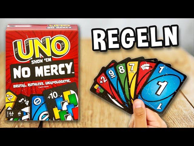 UNO SHOW EM NO MERCY - Spielregeln TV (Spielanleitung Deutsch) - MATTEL GAMES