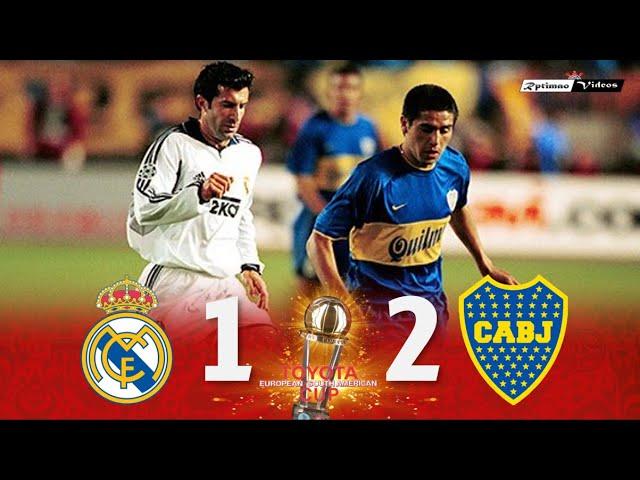 Real Madrid 1 x 2 Boca Juniors ● 2000 Intercontinental Cup Final Extended Goals & Highlights HD