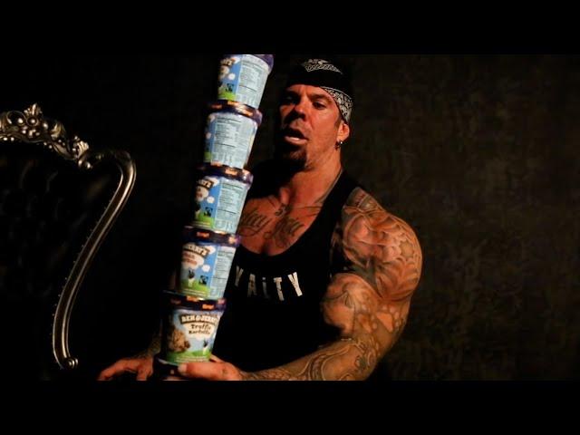 A 5% SHORT: Best Of Rich Piana and his Ben & Jerry's Ice Cream