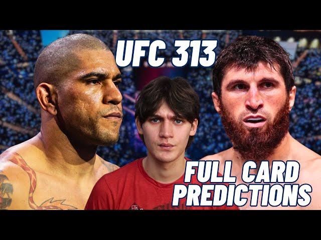 UFC 313 Pereira vs. Ankalaev Full Card Predictions!