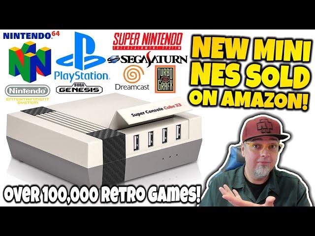 This Mini NES From AMAZON Has OVER 100,000 RETRO Games! NEW Super Console Cube X3!