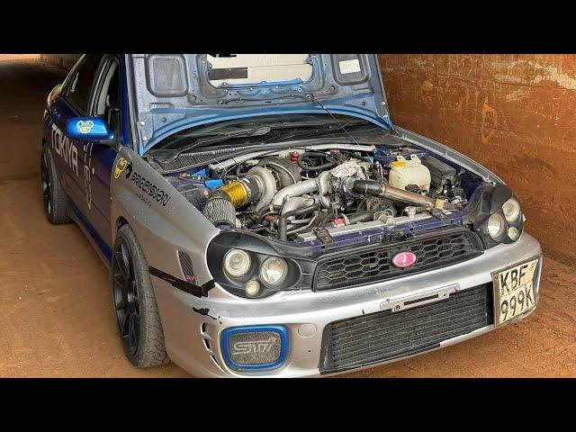 WE TOOK A BUILT 400HP BUG EYE SUBARU STI TO THE STREETS