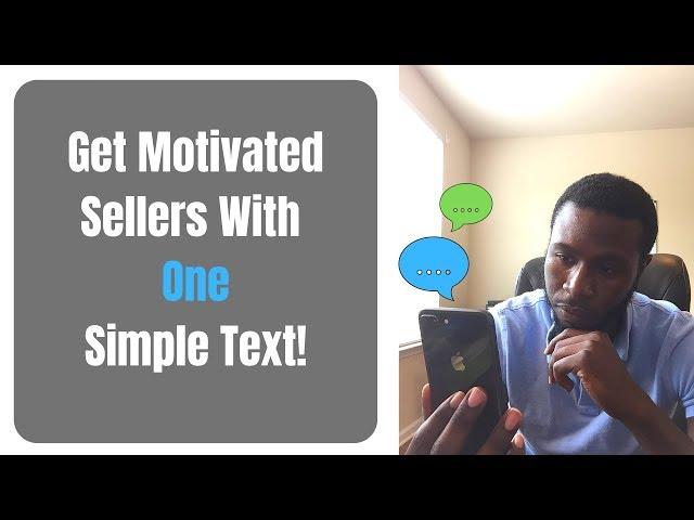 Best Motivated Seller Script for Texting - Free Script! (Link in the Description)