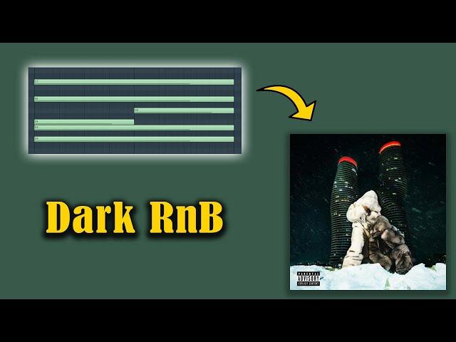 How to make dark RnB chords and samples for Partynextdoor x Drake