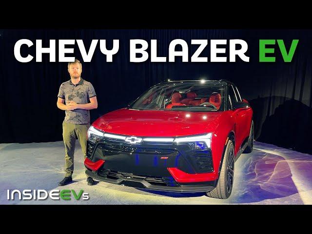 2024 Chevrolet Blazer EV: InsideEVs First Look Debut