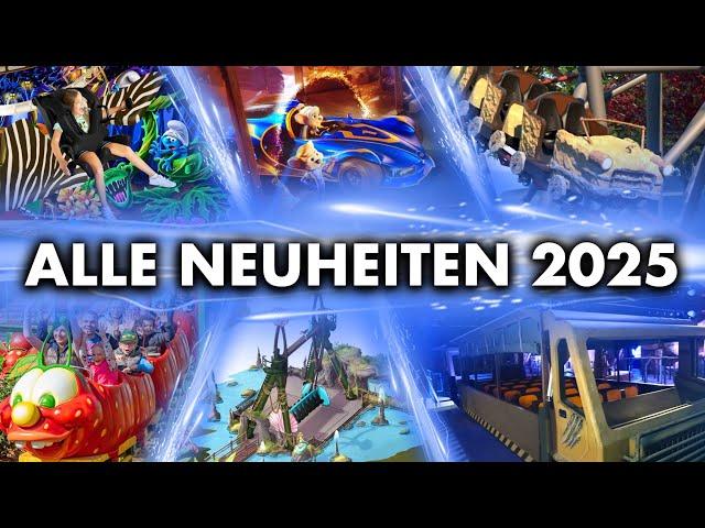 Alle Freizeitpark-Neuheiten in Deutschland 2025 