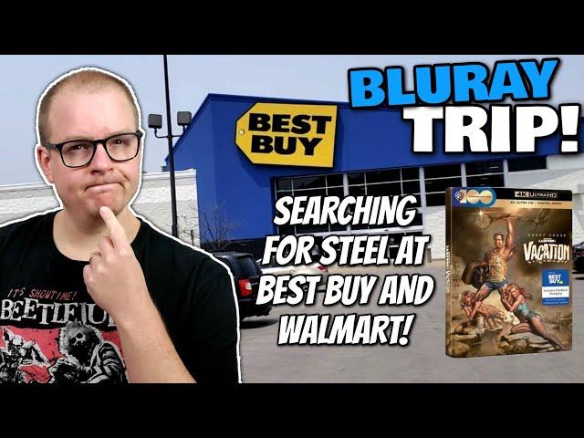 BLURAY Hunting TRIP! - The Search For STEEL At BEST BUY And Walmart!