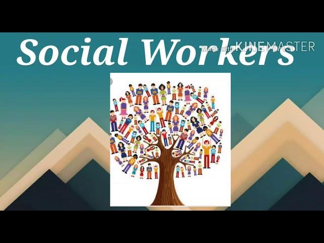 Social workers of India.