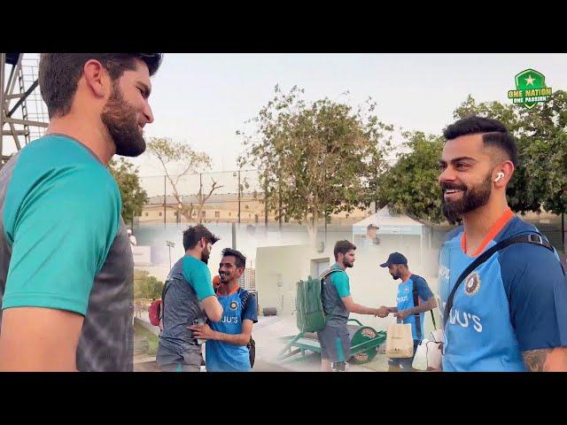 Shaheen Shah Afridi Meet Virat Kohli, Chahal, KL Rahul and Rishabh Pant | PCB | MA2L