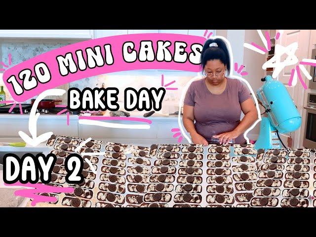 Baking 120 Mini Cakes | Day in the Life of a Baker