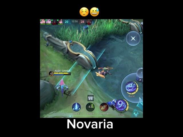 Novaria  best hero #mobilelegends