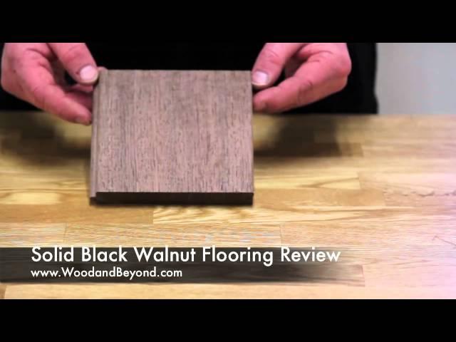 Solid Black Walnut Flooring Review