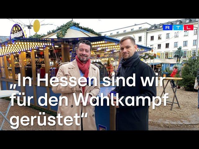 RTL Hessen Weihnachtsinterview mit Andreas Lichert (AfD)