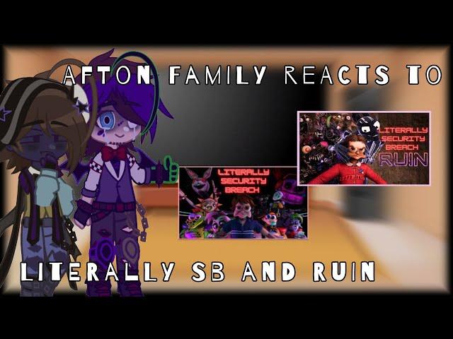 Afton Family Reacts To Literally Security Breach & Ruin! ||GC|| [FNaF] (REQUESTED)