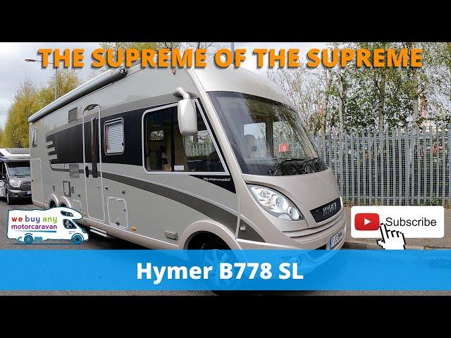 Hymer B778 SL Motorhome Review - WeBuyAnyMotorcaravan.com