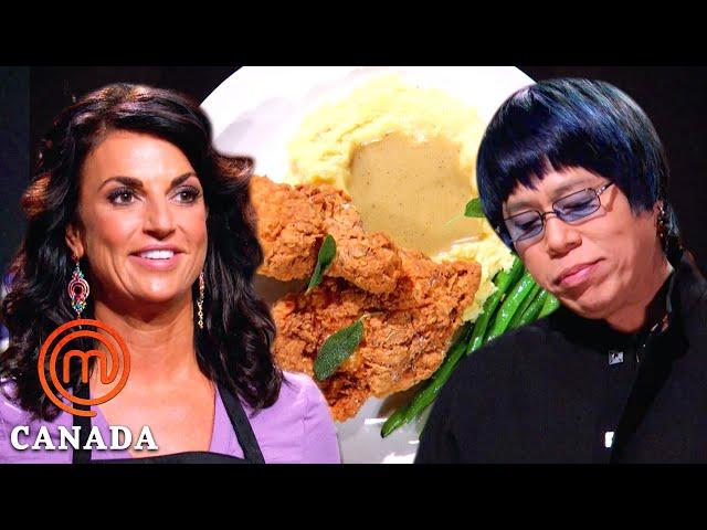 Crispy Fried Chicken Pressure Test | MasterChef Canada | MasterChef World