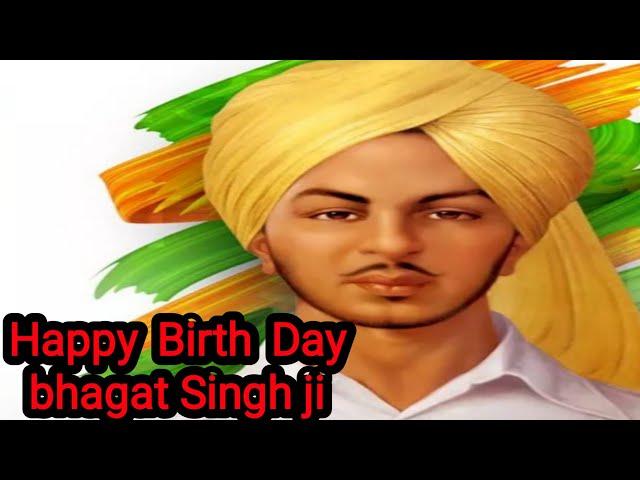 Bhagat Singh Happy Birthday Status|Bhagat Singh Birthday Status|Bhagat Singh Whatsapp Status|#Shorts