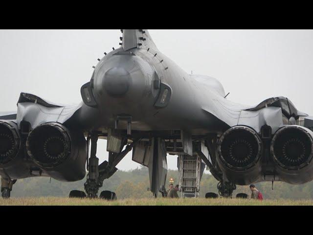 B-1 - Crew - Start Up - Departure - Arrival - RAF Fairford 10/11/21