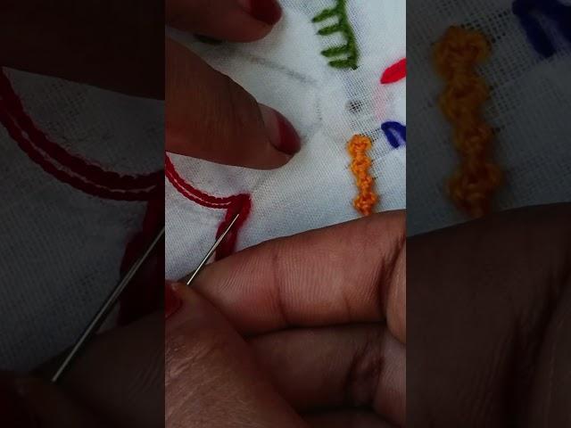 beautiful embroidery design #embroiderydesigns #art #salaitutorial #youtubeshorts #shortsvideo
