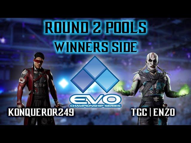 Konqueror249 vs TGC | Enzo // EVO 2024 MK1 Round 2 Pools Winners