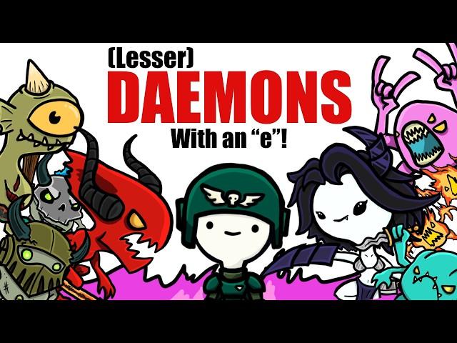 Lesser Daemons of CHAOS| Warhammer 40k Lore